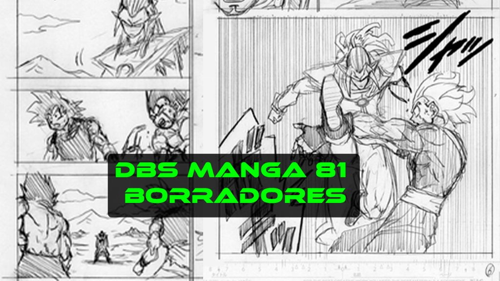 Dragon Ball Super Manga 81 Borradores Oficiales